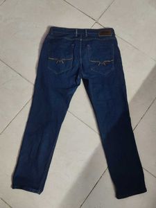 Dark Blue Denim Jeans