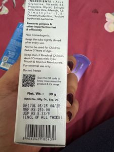 Z Block Sunscreen, Sebogel &amp; Acmed Facewash