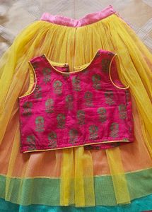 Heavy Quality Kids Ghaghra With dupatta