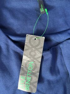 Navy Sleeveless Top - United Colors of Benetton