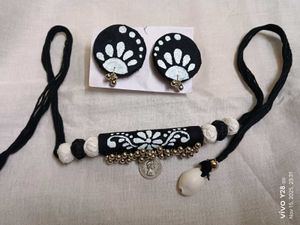 Handcrafted Necklace &amp; Earring Set