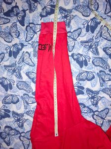 Red Graphic Print Hoodie