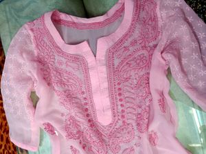 New Chikankari Kurta