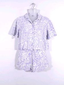Purple Swirl Matching Set