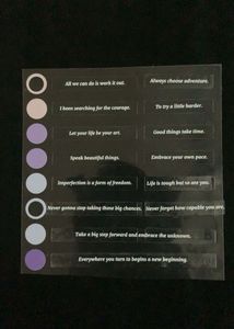 Purple Aesthetic Sticker Set 50/- per piece
