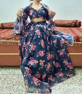 FLORAL LEHENGA SET