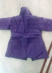 Cute Purple Kids Jacket