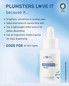 10% Niacinamide Face Serum with Rice Water - 15ml.