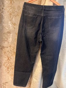 Tokyo Talkies Ripped Black Jeans, High Waist- 34