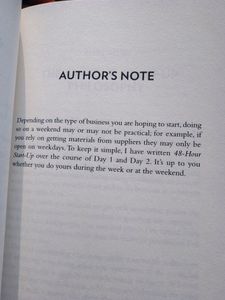 🆕 48 Hour StartUp Book Paperback Productivity