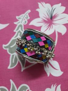 Afgani Silver Bracelet Bangle