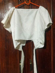 Floral Sweetheart Neck Tops For Women