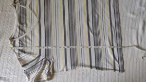 CRAFT&amp;BARROW Striped V-Neck Tee