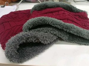 Winter&#39;s Ultra Soft &amp; Warm Neck Warmer &amp; Cap