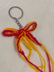 Handmade Yarn Keychain