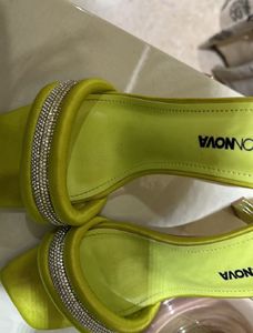 Fashinnova Lime Green Heels