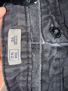 Wide Leg Black Jeans