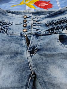 Ripped High Waisted Jeans