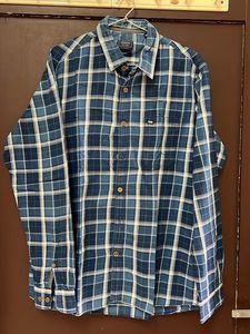Arrow Slim Fit Checkered Blue Shirt For Men