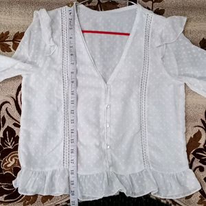 white Top/Blouse......price Drop