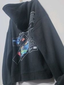 Unique Hoodie With Back Print Size L To Xl