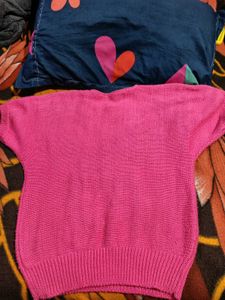 Vintage Floral Knit Sweater