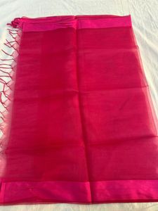 Magenta Tissue Dupatta