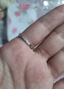 Real Silver Love Ring
