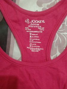 Pink Jockey Active Tank