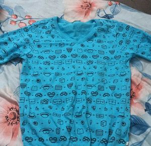 This Is A Blue Top.
