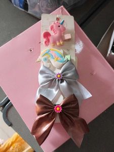 Cute Hair Clips - Unicorns & Bows!