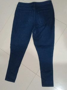 Dark Blue Denim Jeans