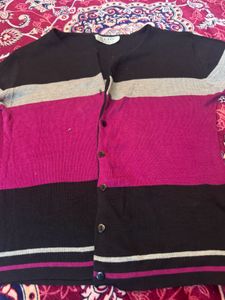 Color Block Cardigan