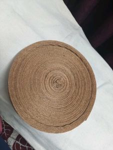 Brown Woven Ribbon Roll Lece