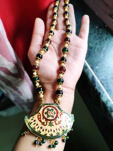 Vintage Meenakari Jewelry Set