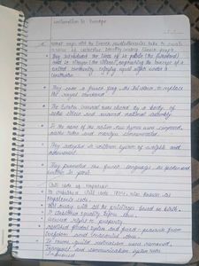 Handwritten Imp Qs Of Sst Class 10th