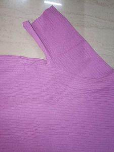 Turtle Neck Fitted Top