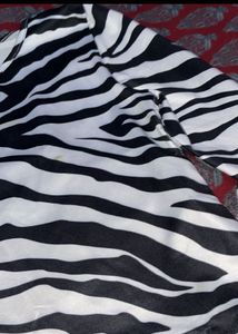 Zebra Print Top