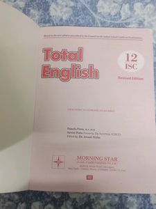 Class 12th Isc English Language Book