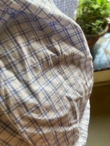 Checkered Midi Dress Large