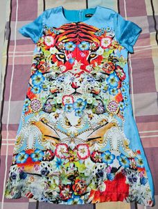 Roberto Cavalli Silk Mini Dress