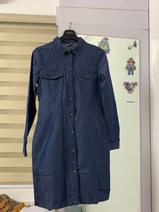 Denim Shirt Dress