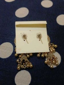 Bohemian Jhumka Earrings