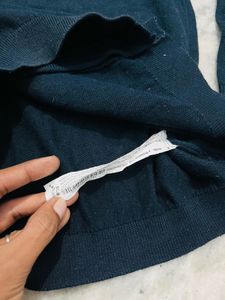 Zara Classic Navy Cardigan