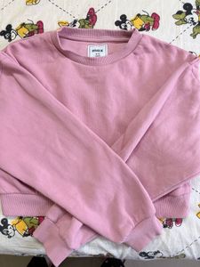 Pink MAX crop Sweatshirt