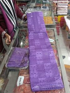 Purple Dress Material