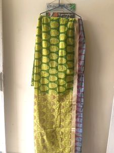 Buddha Print Cotton Saree