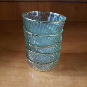 🌟 YERA Glass Bowls 5pc Set 🌟