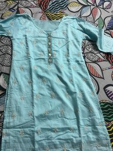 Cotton Silk Kurti