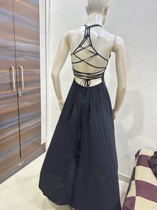 Elegant Halter Neck Maxi Dress